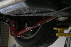 Ford Mustang Control Arm Kit - Rear - UMI Performance - Anti-Hop Kit - Stage 1 - Red or Black - `05-`14